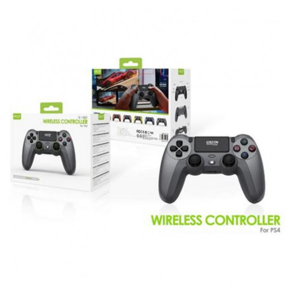 Gamepad Inalámbrico Green Lyca G-1427 Negro para PlayStation 4