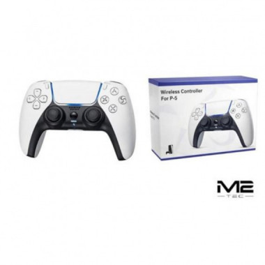Mando Gamepad Inal&aacute;mbrico Gen-X para PS5 - Blanco