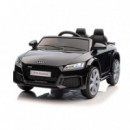 Coche Infantil a Batería con Control Remoto Audi TTRS Negro