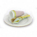 Pack de Cubiertos y Vajilla de Picnic Dem 20 Piezas