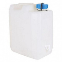 Bidón Extrafuerte EDA 35 Litros Transparente con Grifo