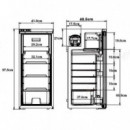 Nevera Fija con Compresor LG Muvip de 91 Litros 12V/24V Control por App