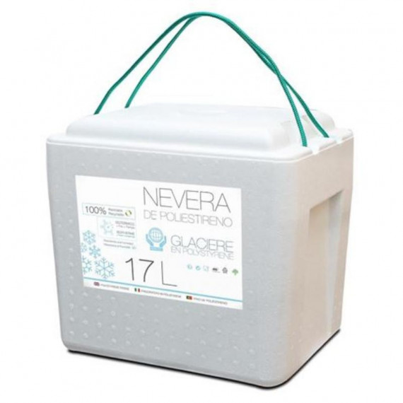 Nevera Portátil de Poliestireno Urban Living 17 Litros con Asas