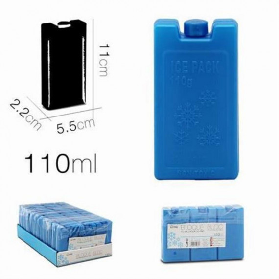 Pack de 3 Acumuladores de Frío Urban Living 110 ml para Neveras Portátiles