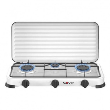 Cocina de Gas Muvip Vulcano de 3 Fuegos