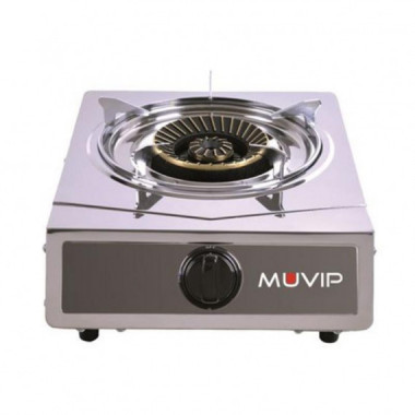 Cocina a Gas Muvip Serie Strong Inoxidable de 1 Quemador