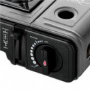 Cocina de Gas Portátil Muvip con Adaptador para Bombona y Botella