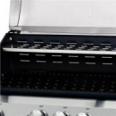 Barbacoa de Gas Muvip de Acero Inoxidable con 4 Fuegos