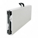 Banco Plegable de Resina Sungarden 180x29x43cm con Estructura de Acero