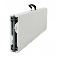 Banco Plegable de Resina Sungarden 180x29x43cm con Estructura de Acero