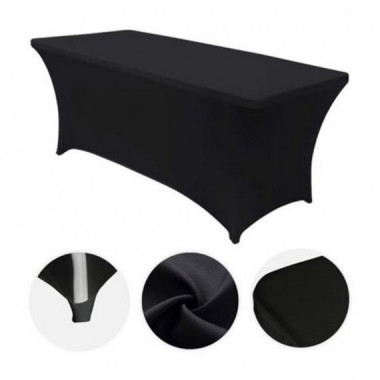 Funda para Mesa de Resina Sungarden Negra 240x74x74 cm
