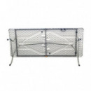 Mesa de Resina Plegable Sungarden 152x70x74cm con Tablero de 3.5cm