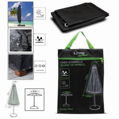Funda Protectora para Sombrilla de Jard&iacute;n 28x50x175cm (para &Oslash;300cm)