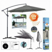 Sombrilla Excéntrica Urban Living Antracita 300 cm