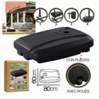 Soporte Para Sombrilla Urban Living de 60 Litros con Ruedas