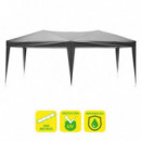 Carpa Plegable de Acero Sungarden 3x6 Metros Gris