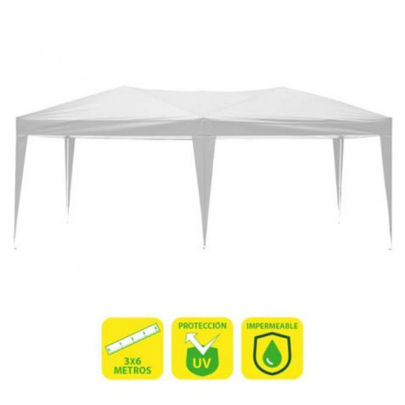 Carpa Plegable de Acero Sungarden 3x6 Metros Blanca