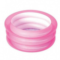 Piscina Infantil Inflable Bestway Triple Anillo Rosa 70x30cm
