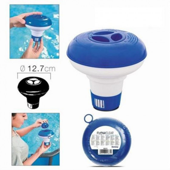 Dispensador de Cloro Flotante Bestway Flowclear de 12.7 cm