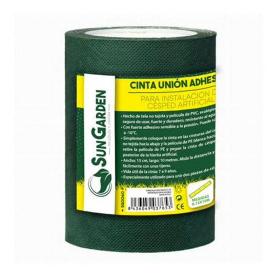 Cinta de Unión Adhesiva Sungarden para Instalación de Césped Artificial 0.15x10m
