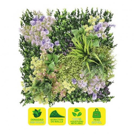 Jardín Vertical Artificial Sungarden Muralia 50x50cm
