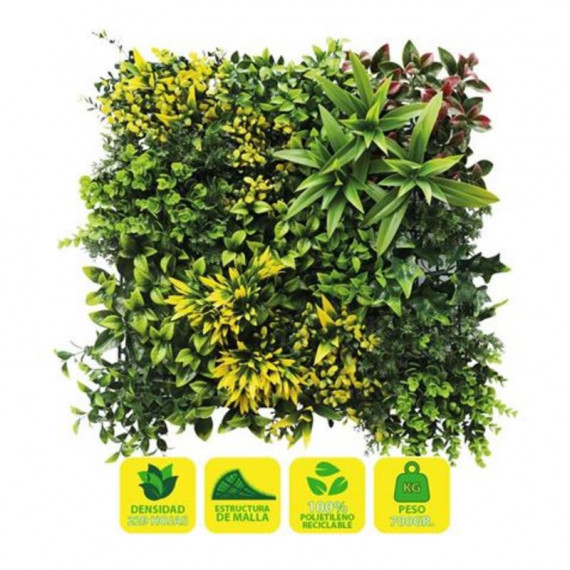 Jardín Vertical Artificial Sungarden Greenwall 50x50cm Serie