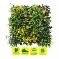 Jardín Vertical Artificial Sungarden Greenwall 50x50cm Serie