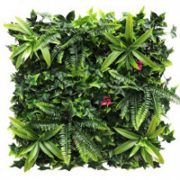 Jardín Vertical Artificial Sungarden Serie Verdeval 50x50 cm