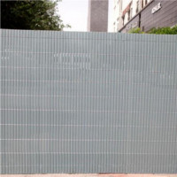 Cañizo Plástico Doble Cara Sungarden Gris Claro 2x3 Metros