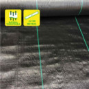 Malla Antihierbas Sungarden Negra 100gr/m² 2x100 Metros
