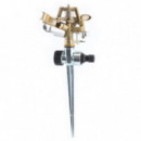 Aspersor de Riego Metálico Mader 360º con Conexión 3/4