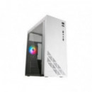 Caja MARS GAMING Ventana Lateral Completa Frgb 1XUSB 2.0 2XUSB-A 3.0 ATX Matx Mini-itx Blanca (MC100W)