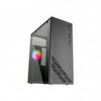 Semitorre MARS GAMING MC100 Ventana Lateral Frgb sin Fuente USB 2.0/3.0 ATX Negra