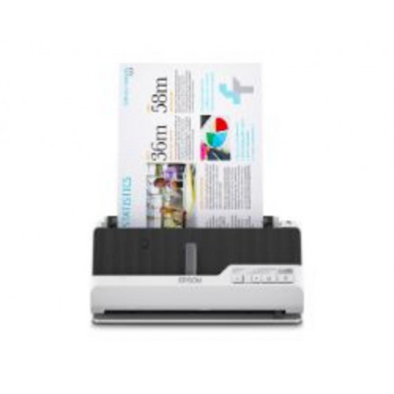 Escáner EPSON DS-C490 Led 600X600DPI Adf A4 USB 2.0 Dúplex Negro/blanco (B11B271401)