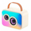 Altavoz Karaoke XO F54 RGB 20W con Micrófono Inalámbrico