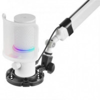 Micrófono MARS GAMING Mmic-xt Blanco | Brazo Regulable Rgb