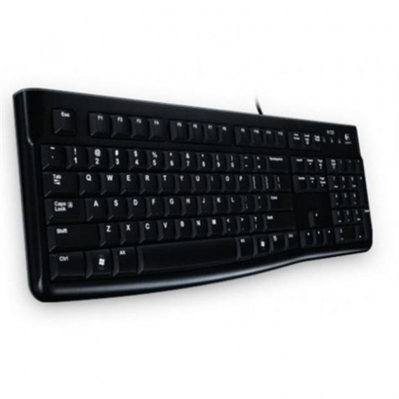 Teclado LOGITECH K120 Negro USB Qwerty para Pc