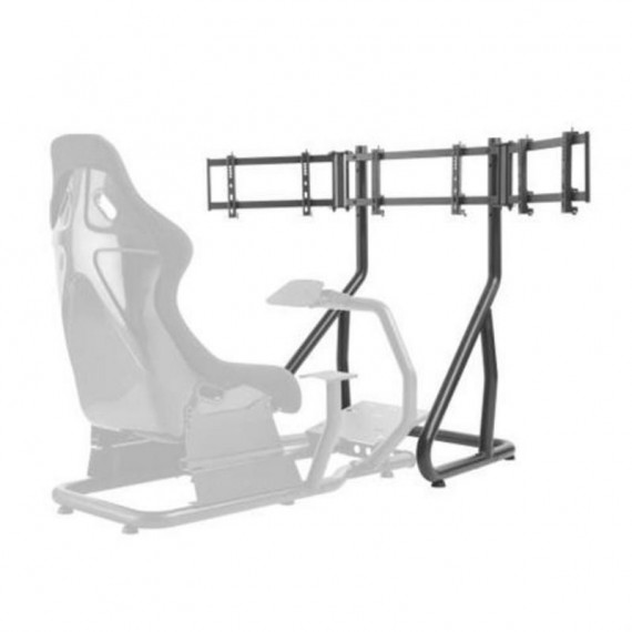 Soporte Cromad Triple Monitor para Simulador de Carreras (Cockpit Seat)
