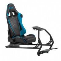 Asiento de Simulador de Carreras CROMAD R2 Cockpit Gaming