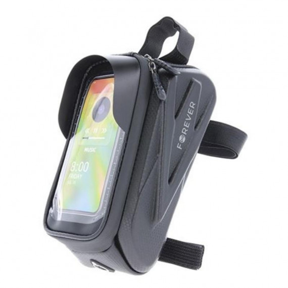 Bolsa Almacenamiento para Cuadro de Bicicleta Forever BS-150 con Soporte para Smartphone