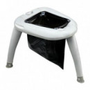 Inodoro Seco Portátil Muvip con Pulverizador, 4 Litros para Camping y Caravanas