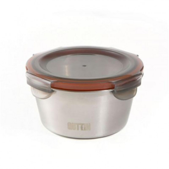 Tupper Quttin de Acero Inoxidable 300ml Apto para Microondas y Horno