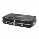 Cocina de Gas Portátil Muvip con 2 Fuegos y Protectores Contra Viento