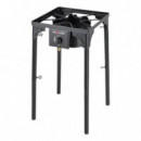 Fogón de Gas Muvip de Alta Potencia, 1 Fuego, 40x40cm, Ajustable 3 Alturas