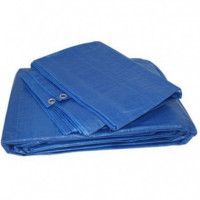 Toldo o Lona Azul con Ojales de Metal 8x10 Metros Sungarden