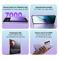 XIAOMI Redmi 15 4G 8GB 256GB 6.9 Pulgadas Gris Titán