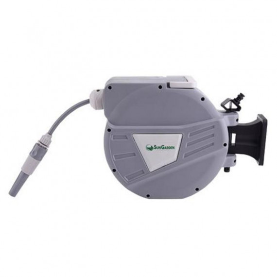 Enrollador de Manguera de Agua Sungarden 10 Metros con Giro 180º