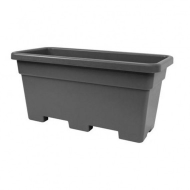 Jardinera Maxi Rectangular Artplast 80 cm Antracita