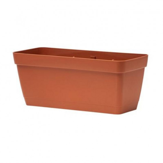 Maceta Rectangular Artplast de 40 cm Terracota con Depósito de Agua