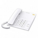 Teléfono Fijo ALCATEL T26 Blanco con Teclas Grandes